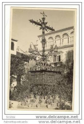 RP Sevilla, Spain, 1926, Iron cross in private garden