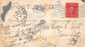 G63/ Columbus Ohio RPPC Postcard 1908 Women Playing Piano Easter