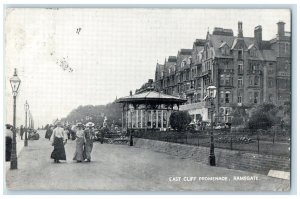 1907 East Cliff Promenade Ramsgate Kent England Antique Unposted Postcard