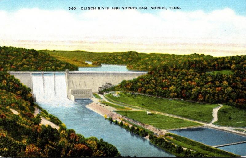 Tennessee Norris Clinch River and Norris Dam