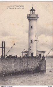 Lighthouse, Le Phare De La Vieille Jetee, Saint-Nazaire (Loire-Atlantique), F...