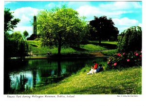 Phoenix Park Showing Wellington Monument, Dublin, Ireland