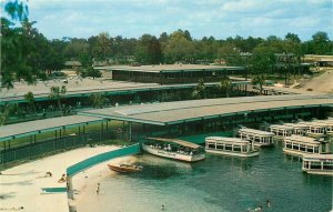 FL, Silver Springs, Florida, Building and Boat Docks, Natural Color No. 30305