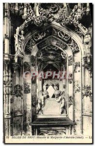 Postcard Ancient Church Of Brou Mausoleum of Margaret of Austria