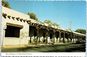 Postcard - The Palace of the Governors - Santa Fe, New Mexico