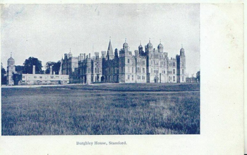 Cambridgeshire Postcard - Burghley House - Stamford - Used not postally -TZ11413