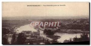 Old Postcard Montereau At Generale taking Surville