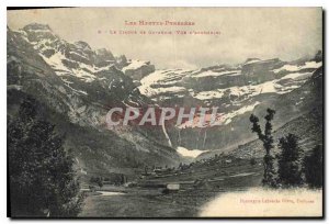 Old Postcard The High Pyrenees The Gavarnie Overview