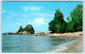 Lover's Isle Batu Ferringhi PENANG Malaysia Postcard