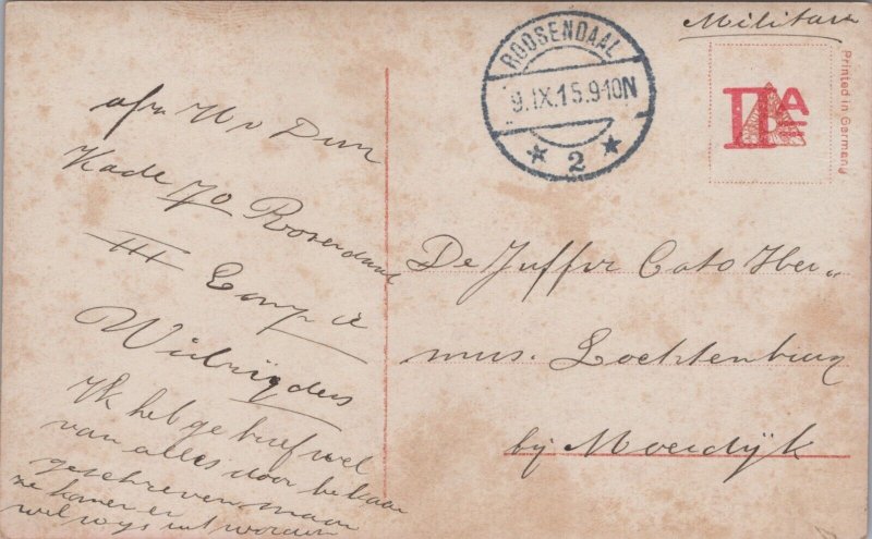 Victorian Lady Vintage RPPC C055