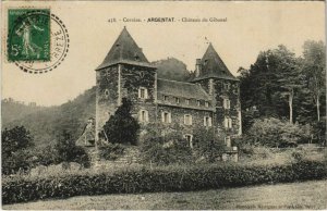 CPA Argentat Chateau du Gibanel FRANCE (1051119)