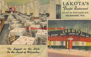 WI, Milwaukee, Wisconsin, Lakota's Theatre Restaurant,MultiView,Teich No 3BH1490