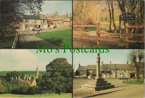 Northamptonshire Postcard - Brigstock Bridge Street, Hall Hill  RR19922