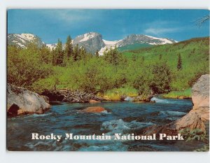 Postcard Glacier Creek In The Glacier Basin Area, Rocky Mountain Nat'l Park, CO