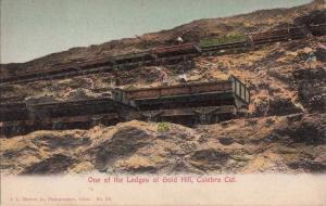 LP80  One of Ledges of Gold Hill, Culebra Cut, Panama , 