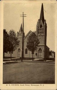 Manasquan New Jersey NJ Methodist Episcopal Church Vintage Postcard