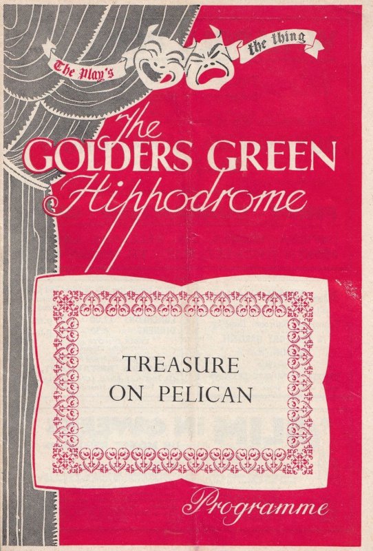 Treasure On Pelican Caribbean Radio Drama Golders Green Theatre Programme