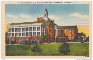 Exterior, Main Building, U.S. Veterans´ Administration Facility,  Columbia, ...