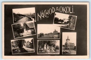 RPPC  NACHOD A Okoli, Czechoslovakia Czech Republic ~MULTI VIEW  Postcard