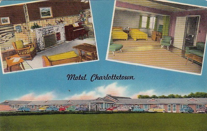 Postcard Motel Charlottetown Canada