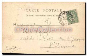 Old Postcard From Chambery Commemorative Monument annexation