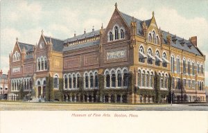 Museum of Fine Arts, Boston, Massachusetts, Very Early Postcard, Unused