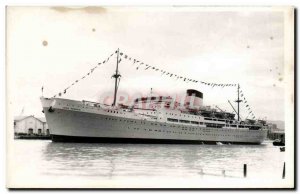 Postcard Old Ship Boat Jean Mermoz