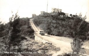 RPPC Vigia Del Pto. De Mazatlan, Sinaloa, Mexico 1940 Perez Foto Postcard