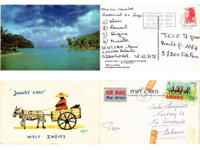 BARBADOS CARIBBEAN ISLAND CARAIBES 22 CPA Mostly Pre-1960