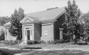 Searsport ME Penobscot Marine Museum Real Photo Postcard