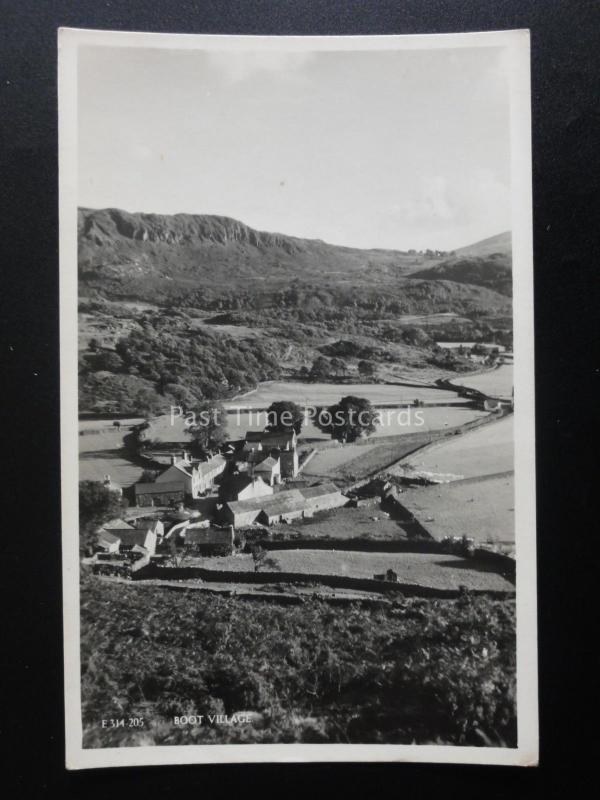 Cumbria BOOT VILLAGE - Old RP Postcard by Sankeys E314-205