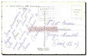 Old Postcard St Aubin on sea beach