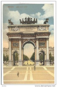 Arco Della Pace, Milano (Lombardy), Italy, 1900-1910s