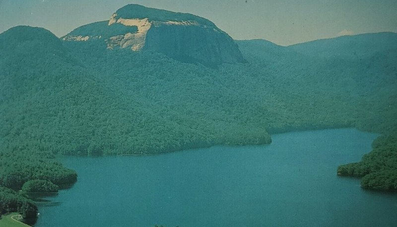 Table Rock State Park Pickens SC Aerial View Postcard