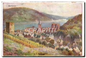 Old Postcard Bacharach