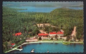 Nova Scotia YARMOUTH Braemar Lodge on Lake Ellenwood Chrome