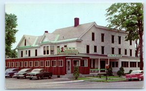 ESSEX JUNCTION, VT Vermont - Roadside LINCOLN INN c1960s Cars Chittenden County