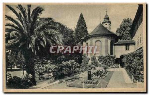 Old Postcard Insel Mainau Party Bei der Schlosskirche