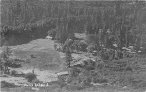 Postcard RPPC California San Bernardino Aerial Camp Radford occupation 23-10606