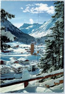 Postcard - International winter sports area, Lech am Arlberg - Lech, Austria