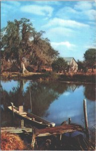 USA Along The Bayou New Orleans Louisiana Vintage Postcard 02.74