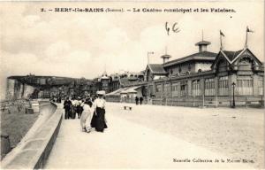 CPA MERS-les-BAINS - Le Casino municipal et les Falaises (295136)