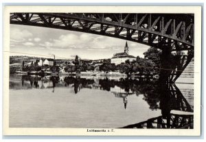 c1930's Leifmeritz (Litomerice) Czech Republic Unposted Vintage Postcard