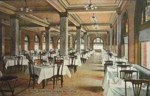 Portland ME Hotel Interior c1910 Postcard