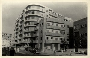 saudi arabia, kuwait (?), Unknown Building Unknown Street (1950s) RPPC Postcard