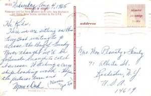 Princess of Acadia Digby, Nova Scotia 1965 Missing Stamp 