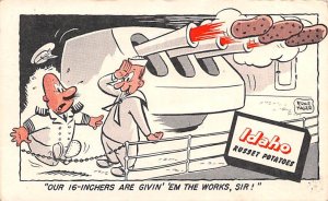 Idaho Russet Potatoes Comic Unused 