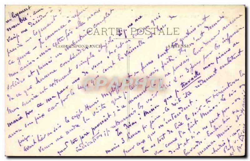 Ciron Old Postcard Chateau and dungeon Romefort