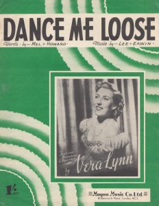 Dance Me Loose Vera Lynn 1950s Sheet Music