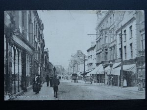 NORTHAMPTON Gold Street - Animated Scene c1907 Postcard by Raphael Tuck 2170